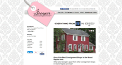 Desktop Screenshot of georgiesconsignment.com